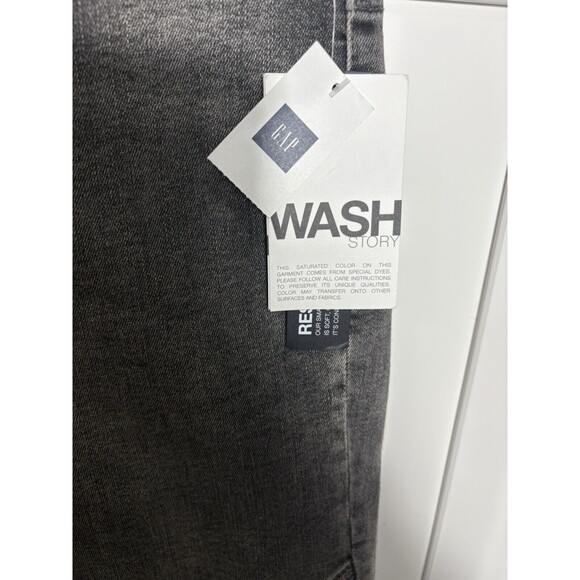 GAP Resolution‎ Pull On Leggings Moto Black Size 27 - Picture 4 of 5